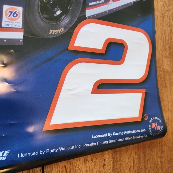 Rusty Wallace Large Nascar Poster - Picture 3 of 5
